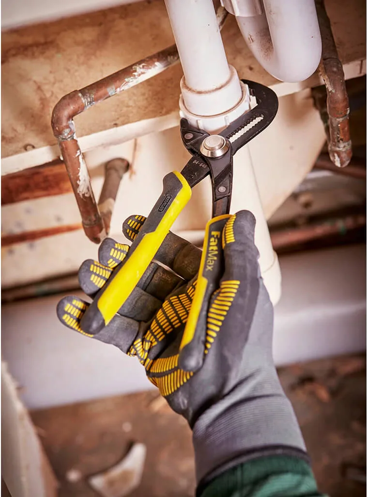 Пасатижі FatMax Groove Joint переставні сантехнічні довжиною 300 мм STANLEY 0-84-649 — фото 6