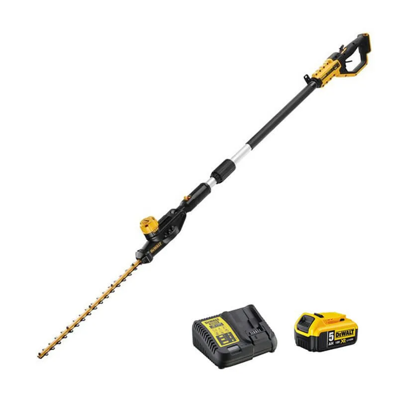 Кущоріз акумуляторний щітковий зі штангою DeWALT DCMPH566P1 — фото 5