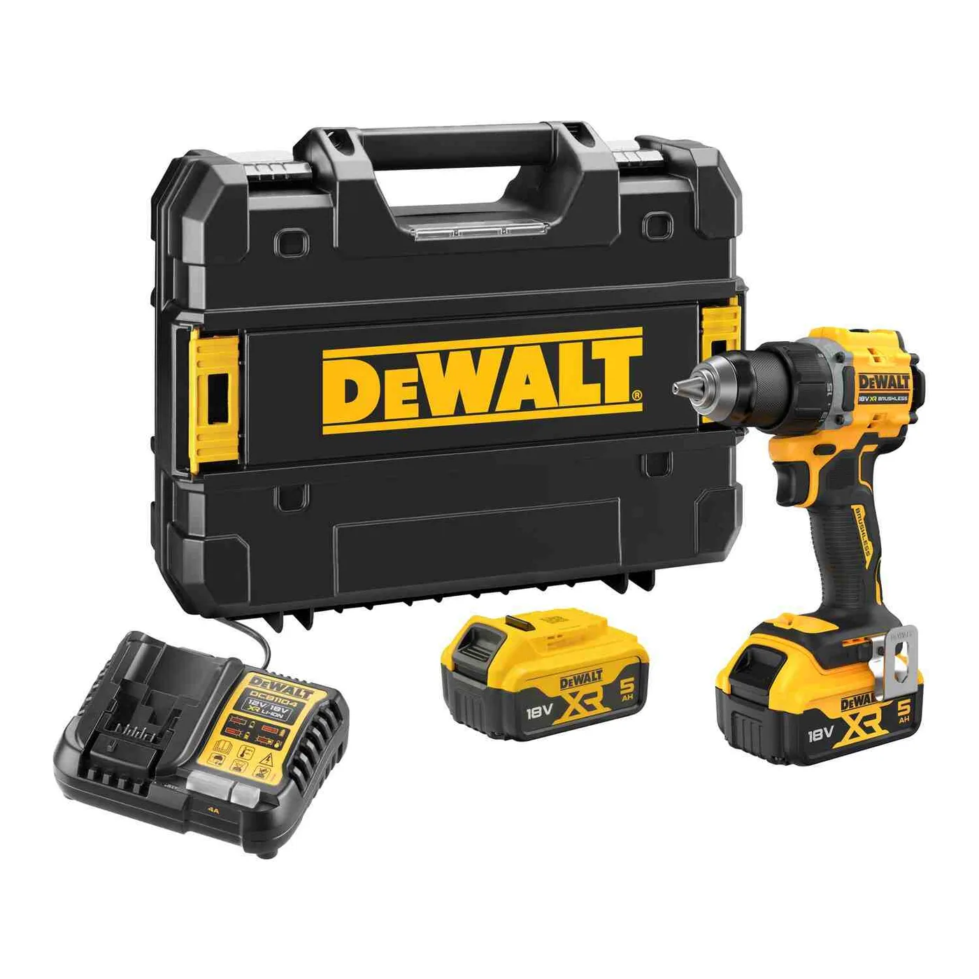 Дриль-шуруповерт акумуляторний безщітковий DeWALT DCD794P2T — фото 6