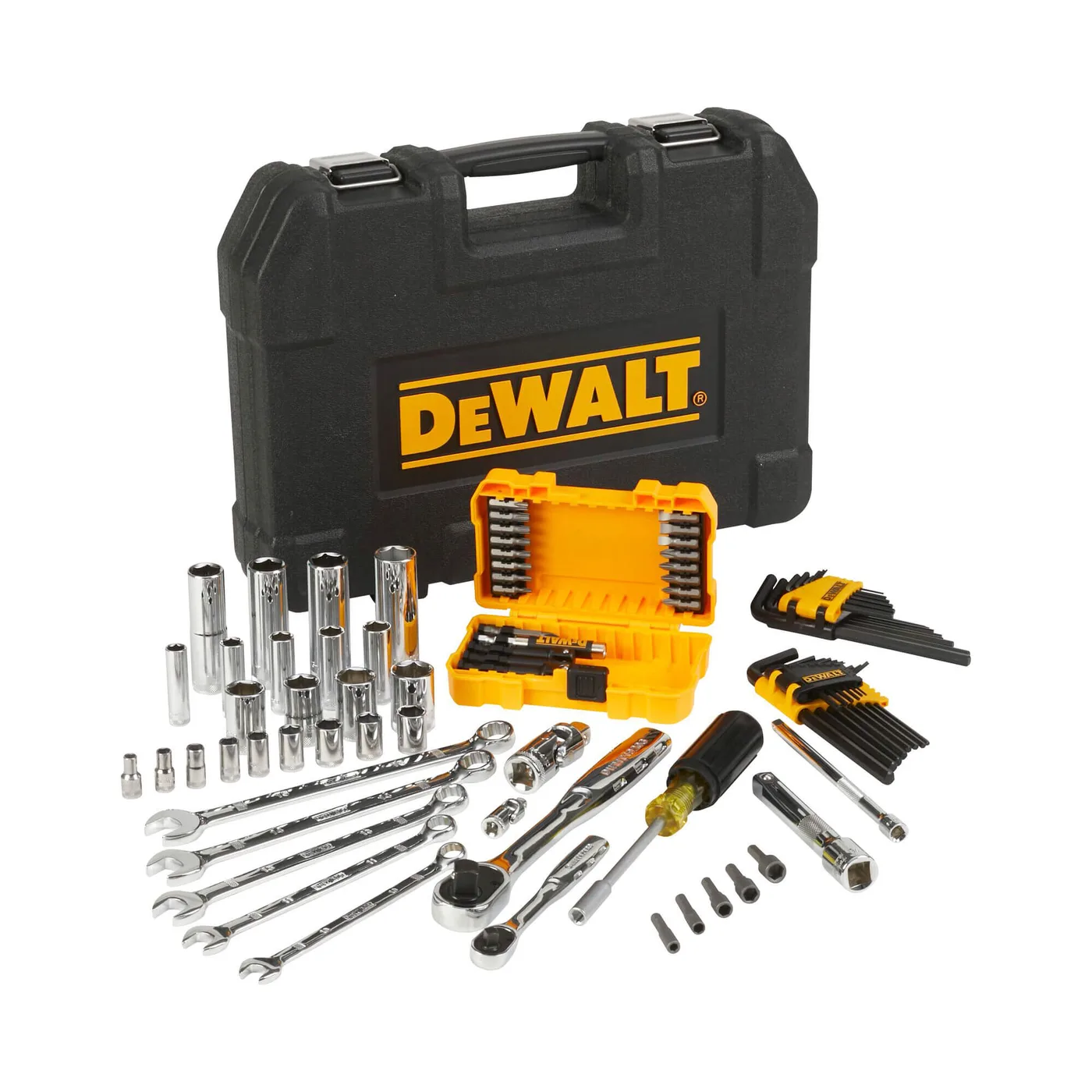 Набір головок та біт 1/4, 1/2 89 предметів DeWALT DWMT73800-1 — фото 2