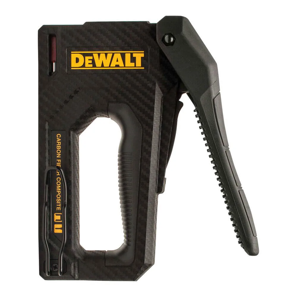 Степлер CARBON FIBRE для скоб типу G 6-14мм, цвяхів типу J 12, 15мм DeWALT DWHT80276-0 — фото 2
