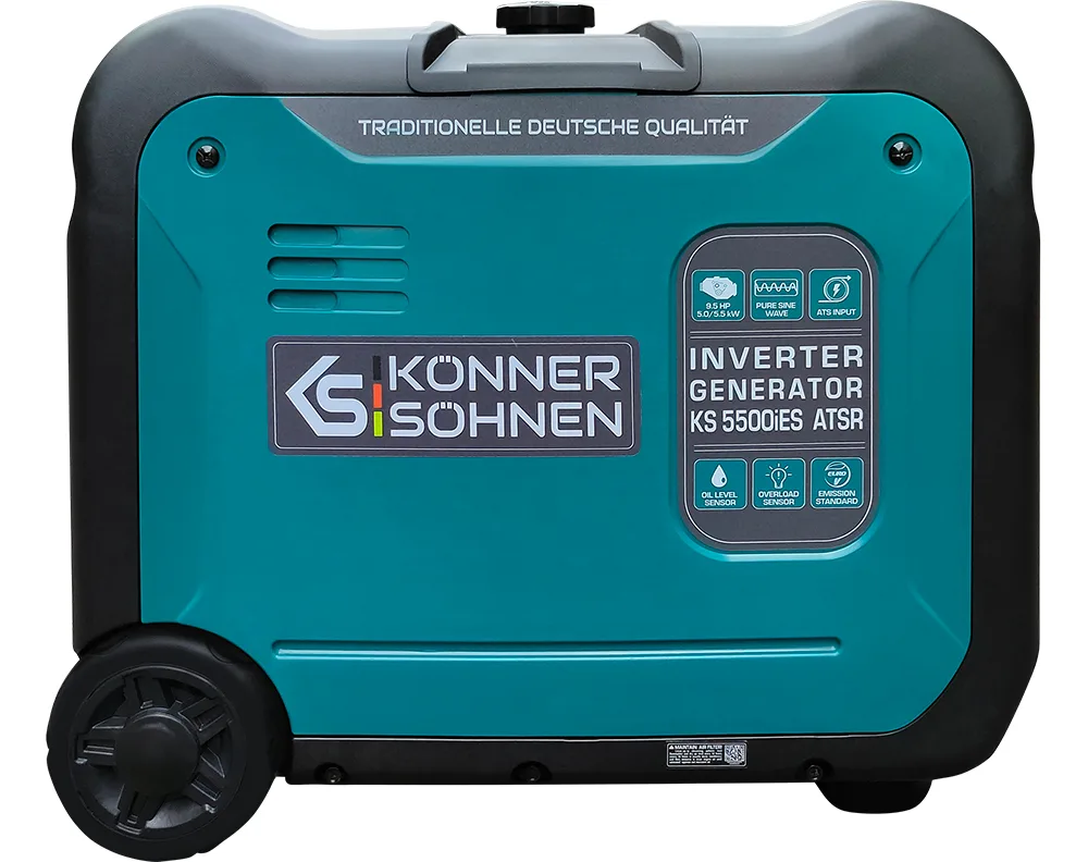 Інверторний генератор Könner & Söhnen KS 5500iE S ATSR, 5 кВт, бензин, електростартер — фото 5