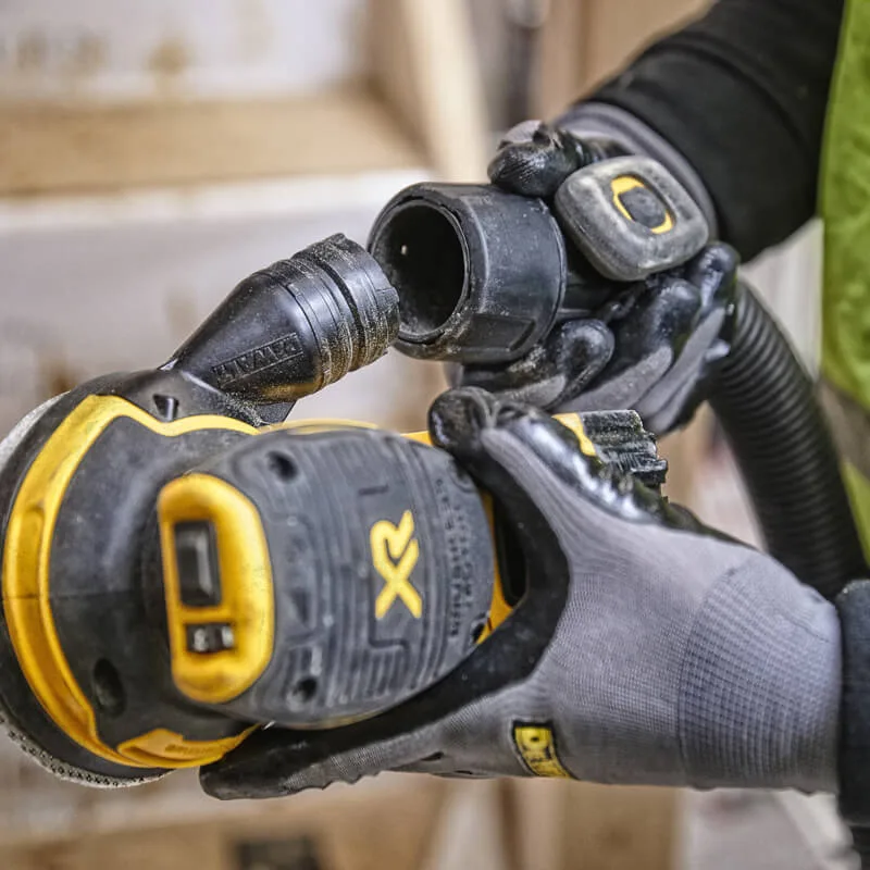 Шліфмашина ексцентрикова акумуляторна безщіткова DeWALT DCW210N — фото 5