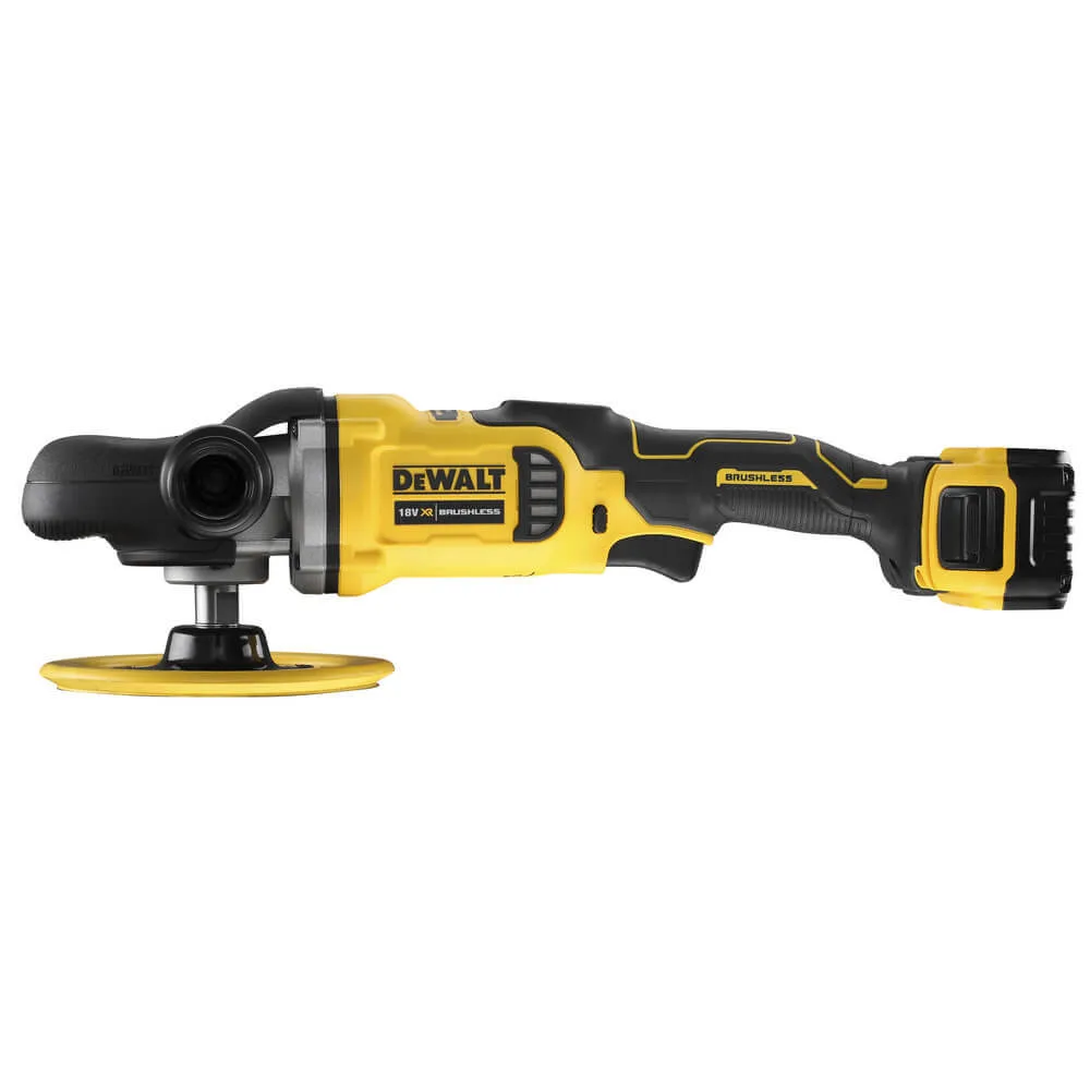 Полірувальна машина акумуляторна безщіткова DeWALT DCM849P2 — фото 2