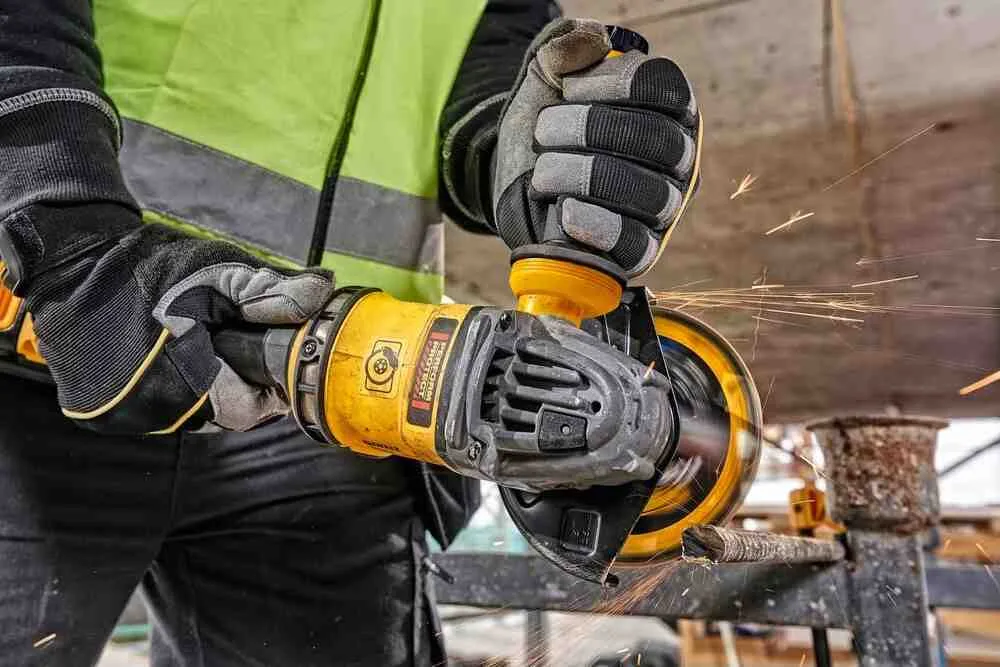 Шліфмашина кутова - болгарка акумуляторна безщіткова DeWALT DCG418SHDX2 — фото 6