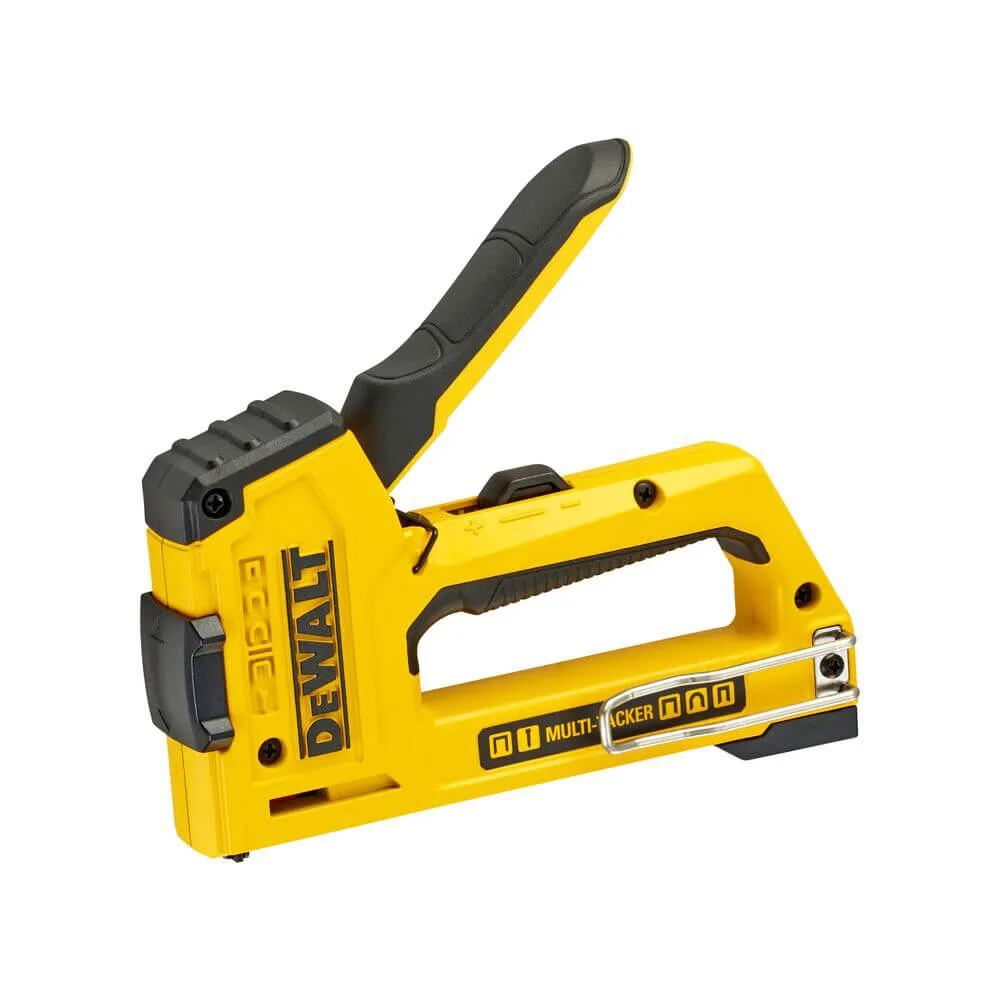 Степлер MULTI TACKER 5 в 1 скоби тип A, G, H 6-14мм, цвяхи J 12, 15 мм. DeWALT DWHT0-TR510 — фото 2