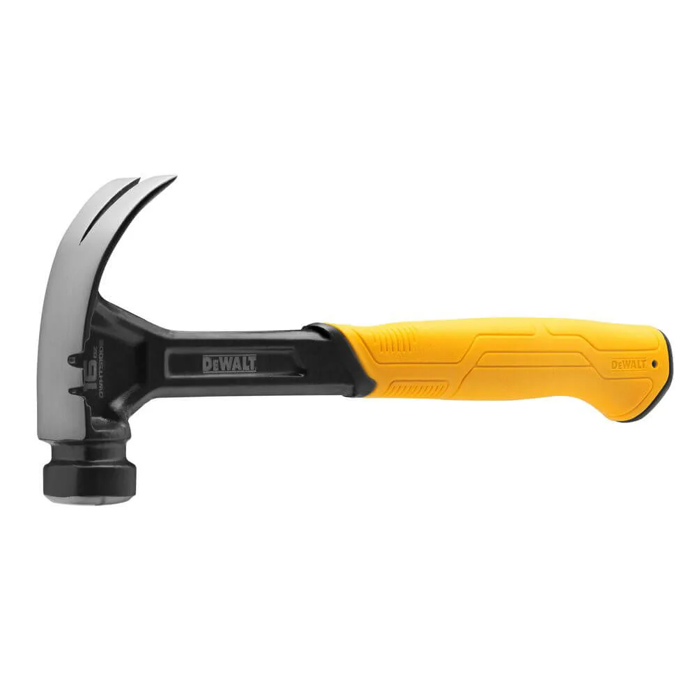 Молоток CURVE-CLAW, суцільнометалевий, вага головки 454 г DeWALT DWHT51002-0 — фото 2