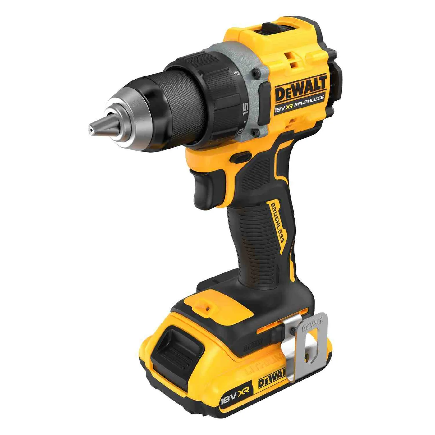 Дриль-шуруповерт акумуляторний безщітковий DeWALT DCD794D2T — фото 2