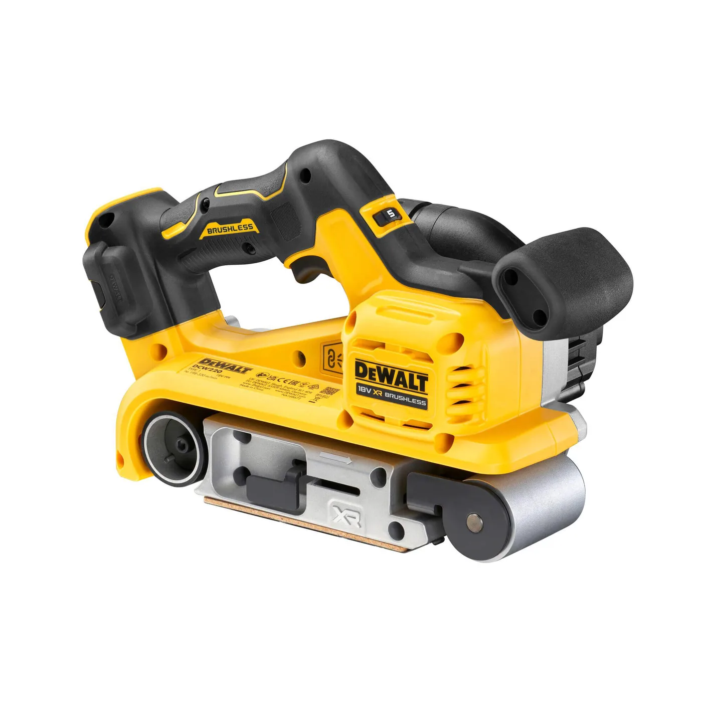 Шліфмашина стрічкова акумуляторна безщіткова DeWALT DCW220NT — фото 4