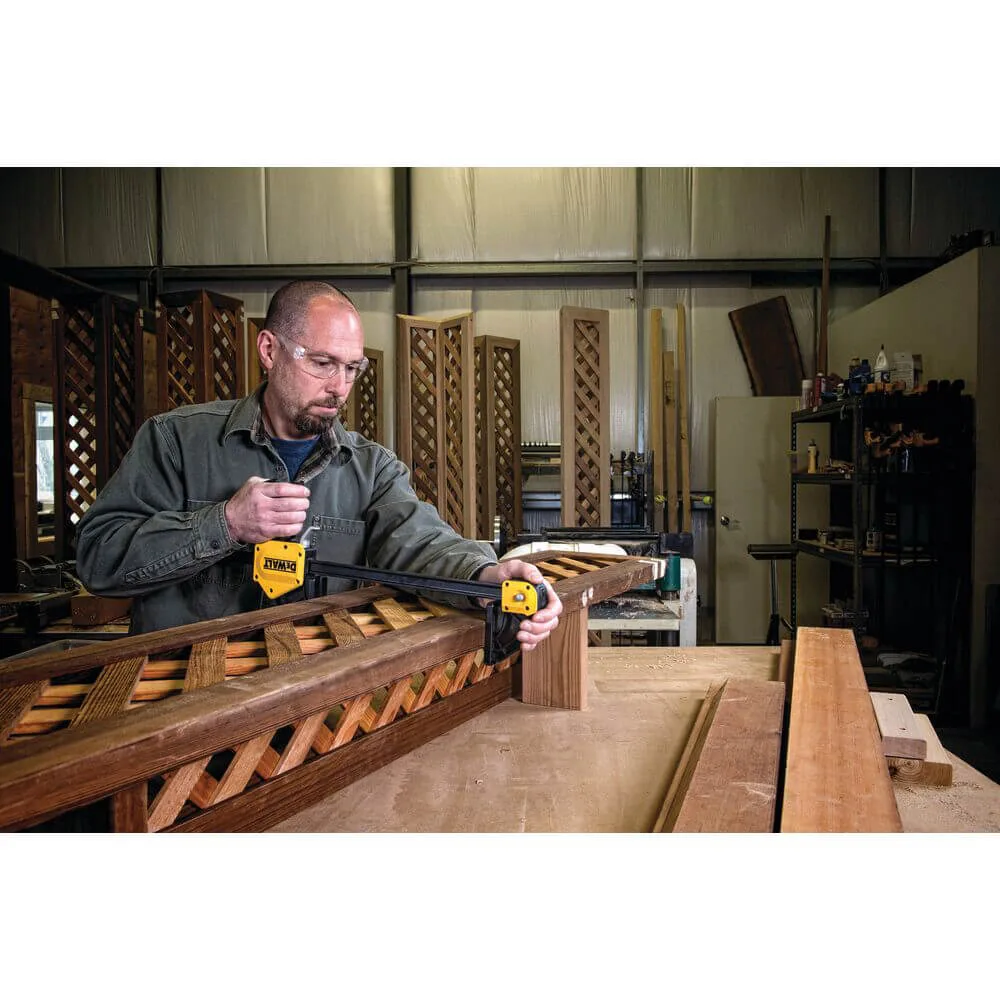 Струбцина XL триггерна з максимальним зусиллям стиснення 270 кг DeWALT DWHT0-83186 — фото 5