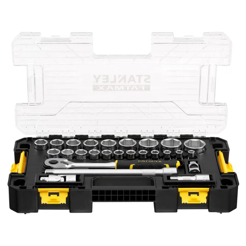 Набір торцевих головок 1/2 FATMAX® Maxi Drive, шестигранних, 26 предметів STANLEY FMMT98103-1 — фото 5
