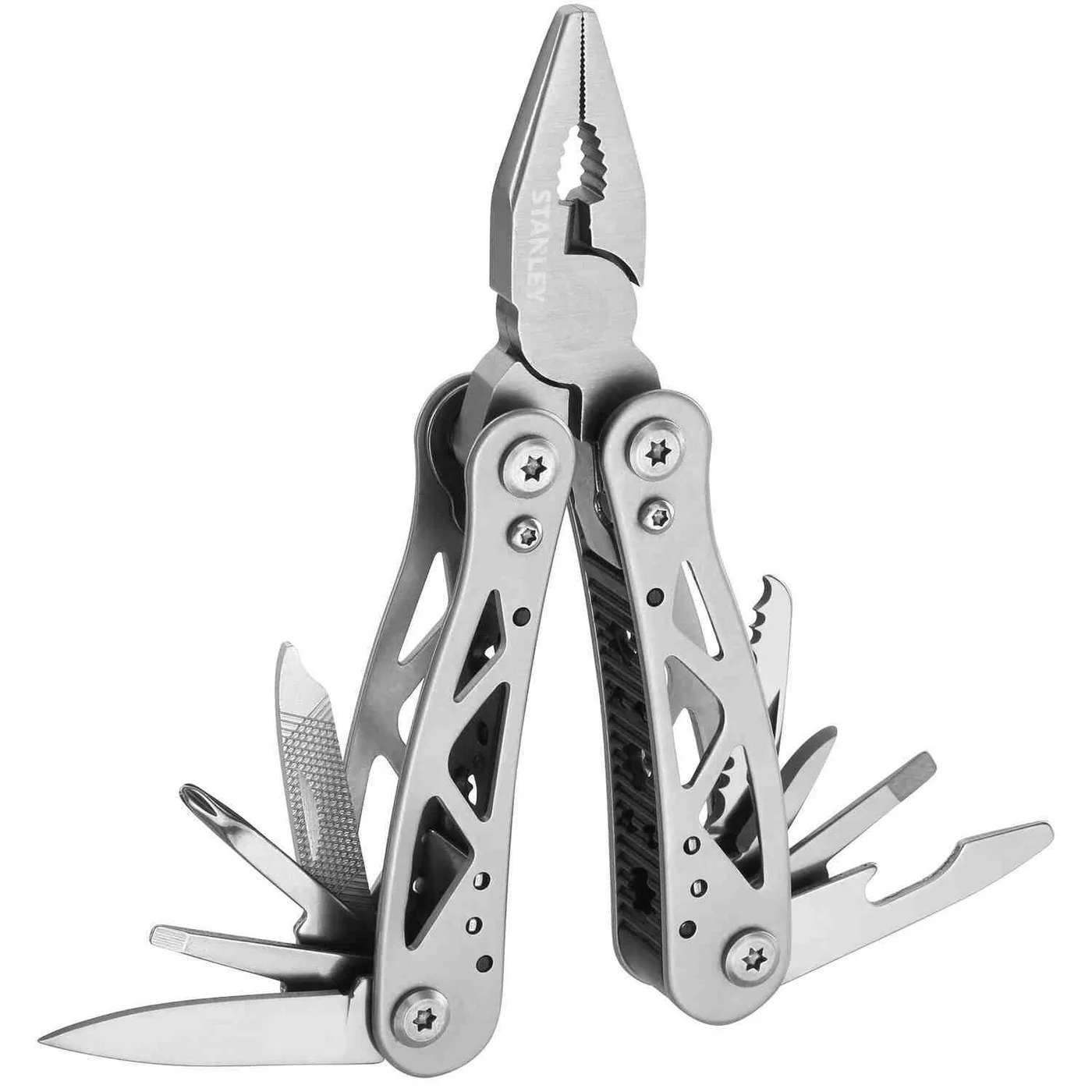 Універсальний інструмент MULTI-TOOL з дванадцятьма функціями в жорсткому чохлі для поясного носіння STANLEY 0-84-519 — фото 2