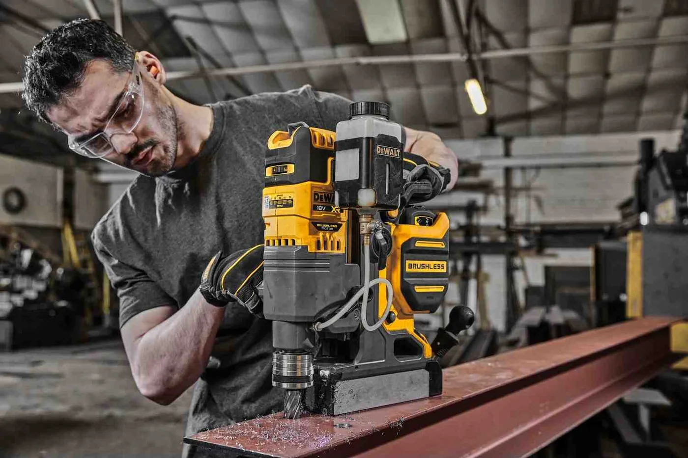 Верстат свердлильний акумуляторний безщітковий магнітний DeWALT DCD1623N — фото 6