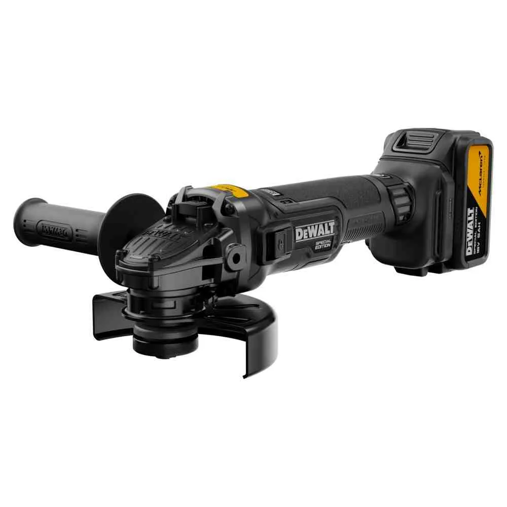 Шліфмашина кутова - болгарка акумуляторна безщіткова McLaren F1 TEAM SPECIAL EDITION DeWALT DCG45MP2T — фото 3