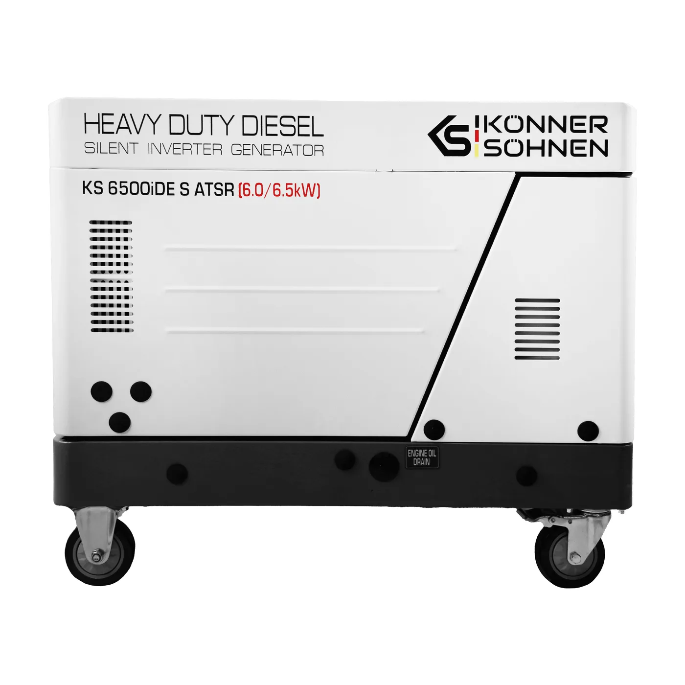 Інверторний генератор Könner & Söhnen KS 6500iDE S ATSR, 6,0 кВт, дизель, електростартер — фото 2