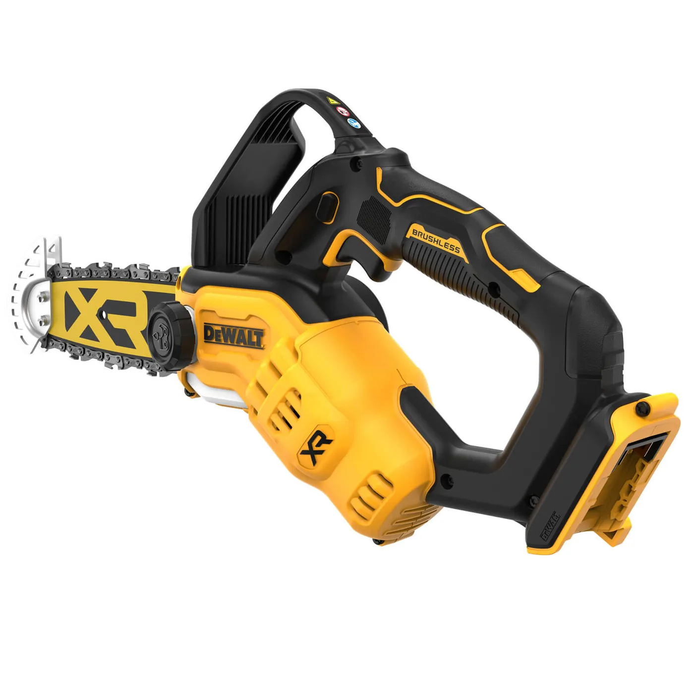 Міні-пилка ланцюгова акумуляторна безщіткова DeWALT DCMPS520P1 — фото 3